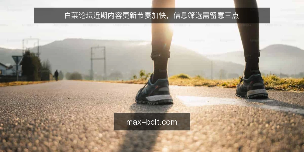 白菜论坛近期内容更新节奏加快，信息筛选需留意三点 — 近期更新频率变化 配图